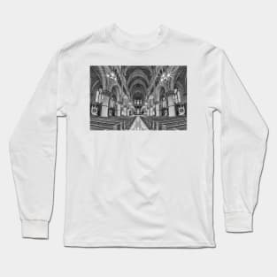 Cathedral Basilica of the Sacred Heart 1 B+W Long Sleeve T-Shirt